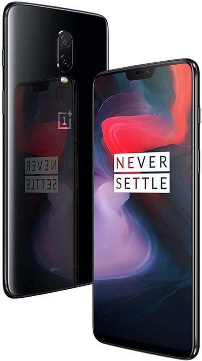 OnePlus 6 (128 GB, Mirror Black, 6.28", Dual SIM, 16 Mpx, 4G)