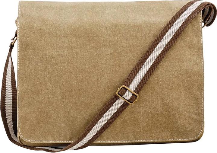 Quadral Vintage SegeltuchTasche Umhängetasche 14 l (2 StückPackung)