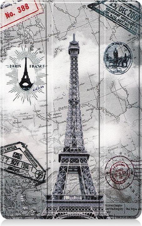 Actual product image Cover-Discount Galaxy Tab A7 (2020) - Tri-fold Smart Case Paris (Galaxy Tab A7 10.4 (2020))