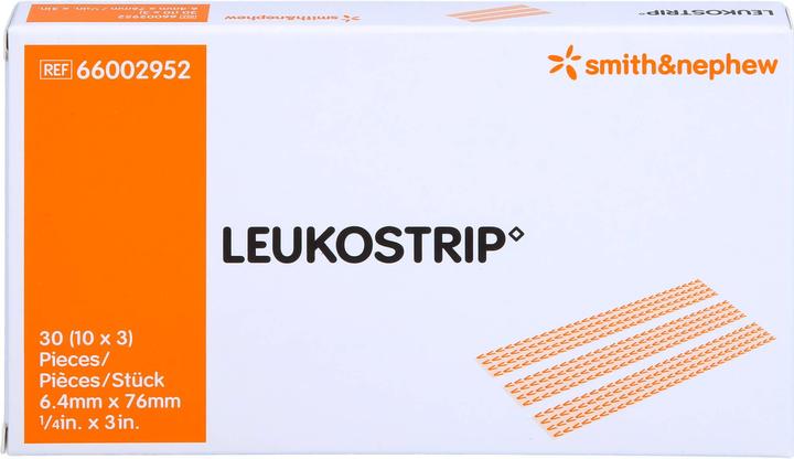 Immagine prodotto Smith & nephew LEUKOSTRIP strisce di sutura 6,4 cm x 7,6 cm sterili, 30 cerotti (30 x)