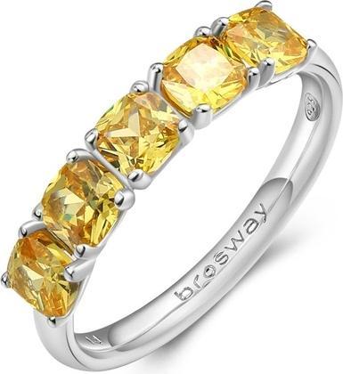 Actual product image Brosway Fancy Energy Yellow FEY14 fine silver ring - Circuit: 54 mm (54, 925 Silver)