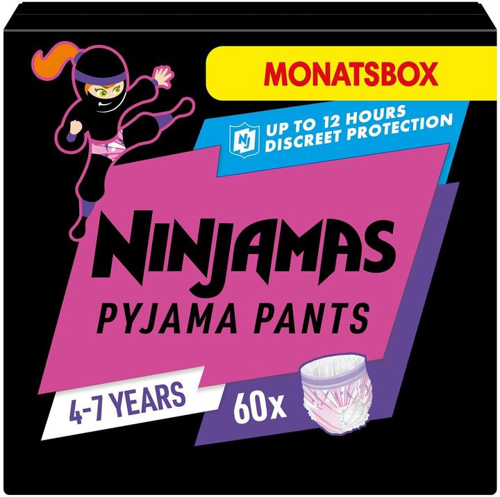 Pampers Ninjamas (Size M, Monthly box, 60 Piece)