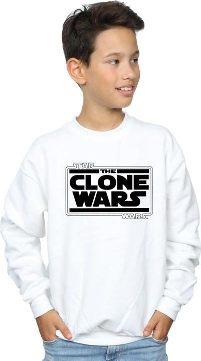 Produktbild Star Wars Clone Wars Logo Sweatshirt Jungen (116)