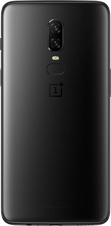 Produktbild OnePlus 6 (256 GB, Midnight Black, 6.28", Dual SIM, 16 Mpx, 4G)