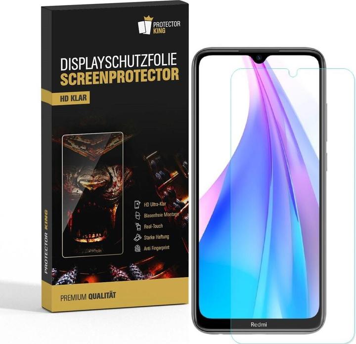 Actual product image Protectorking 6x Premium screen protector 3D CLEAR (6 Piece, Xiaomi Redmi Note 8)