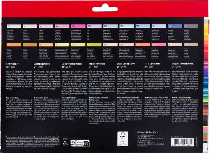 Produktbild Talens Acryl Amsterdam Standard Set (Mehrfarbig, 480 ml)