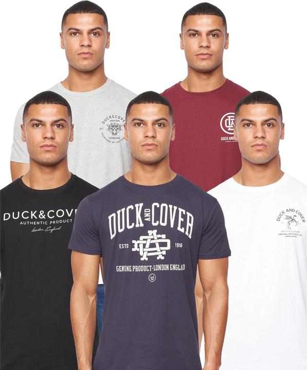 Produktbild Duck and Cover Klapstar TShirt (5erPack) (XXL)