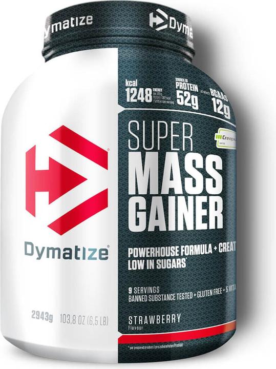 Immagine prodotto Dymatize Super Mass Gainer alla fragola (Fragola, 1 pz., 2943 g)