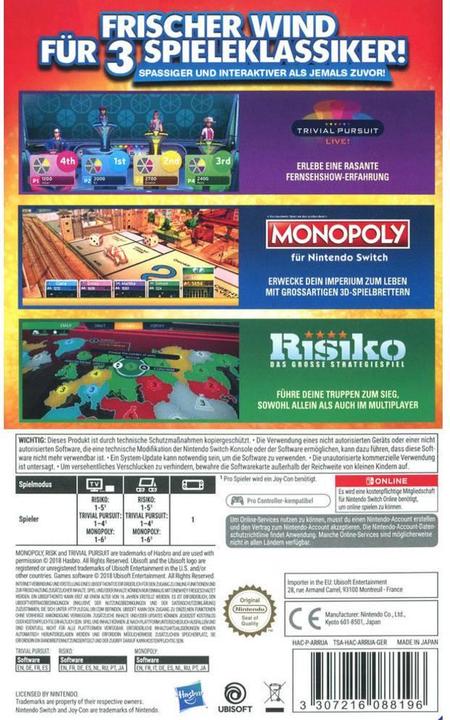 Actual product image Ubisoft Hasbro Game Night (Switch, DE)