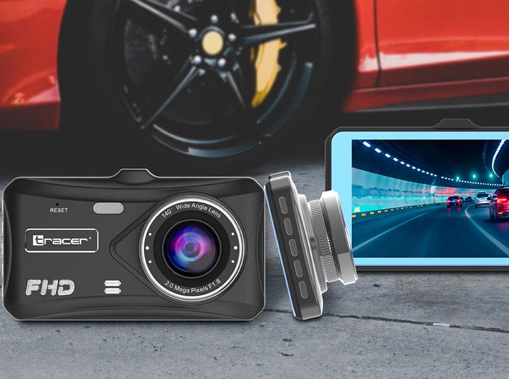 Actual product image Tracer 4TS Full HD Black (Built-in display, GPS receiver, Built-in microphone, Full HD)