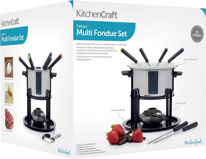 Actual product image Kitchen Craft Deluxe (Cheese fondue)