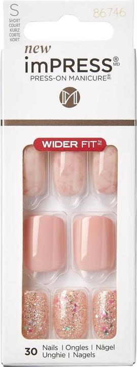 KISS ImPress Nail Kit Wider Fit Just A Dream (Kunstnägel)