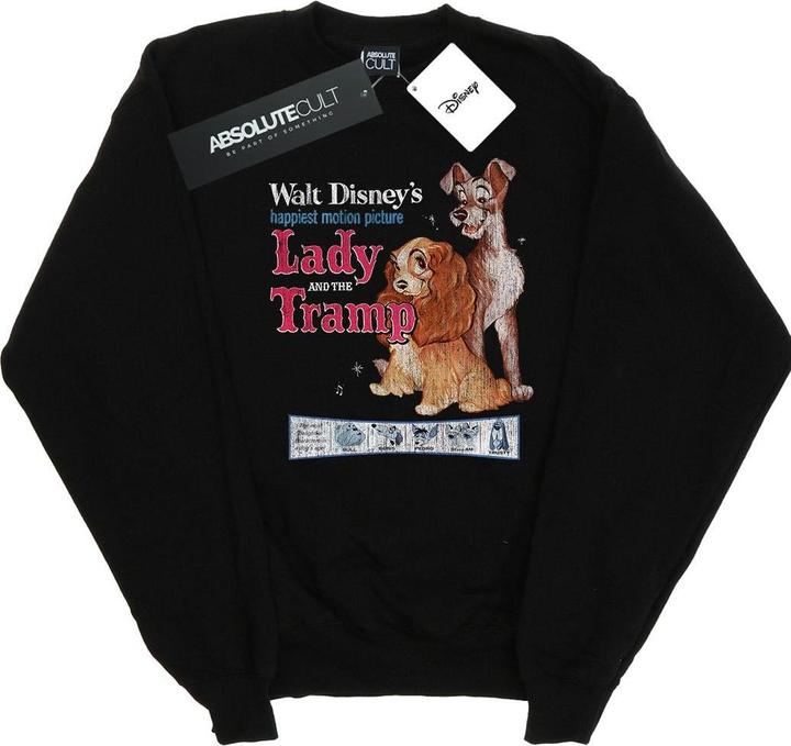 Image du produit Disney - Sweat LADY AND THE TRAMP DISTRESSED CLASSIC POSTER - Homme (M)