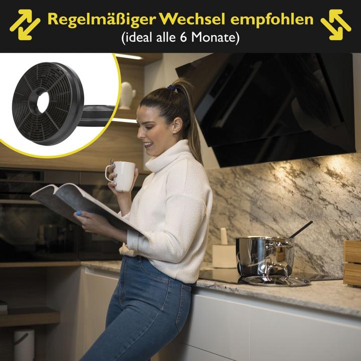 Produktbild Bomann Boma KF 563 Aktivkohlefilter 2 Stk 2 Stk f?r DU650/652/773 bk
