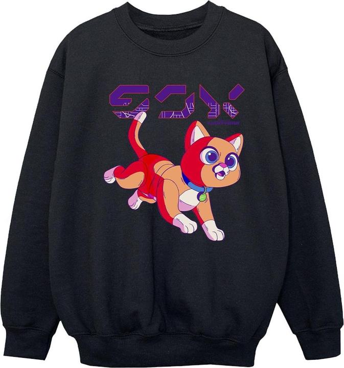 Actual product image Disney Girls Lightyear Sox Digital Cute Sweatshirt (128)