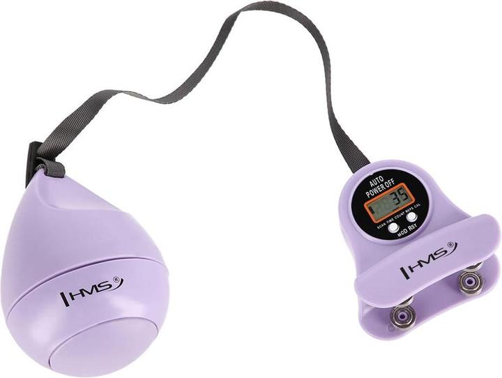 Produktbild HMS Hula Hop HHM13 with magnets weight and counter purple (40 cm, 400 g)