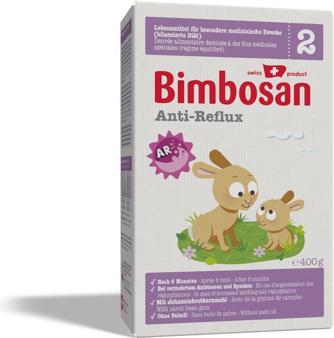 Actual product image Bimbosan Anti-Reflux 2 (400 g, 6 - 12 M.)