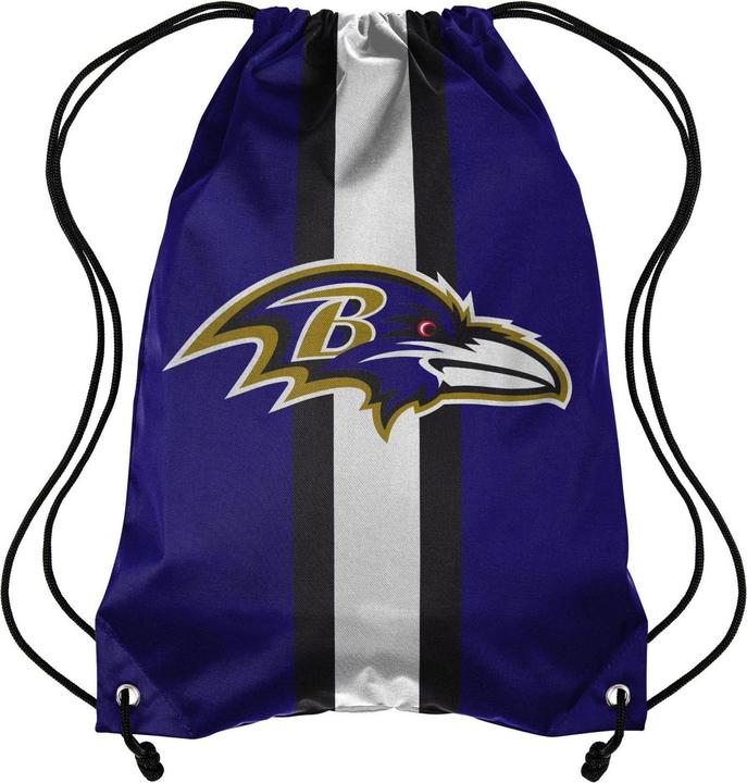 Immagine prodotto Foco Borsa da ginnastica NFL Borsa da ginnastica con cordoncino Baltimore Ravens