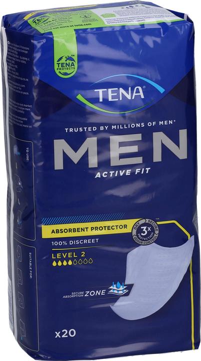 Produktbild Tena MEN Einlagen bei BlasenInkontinenz Level 2 (20 x, Normal)