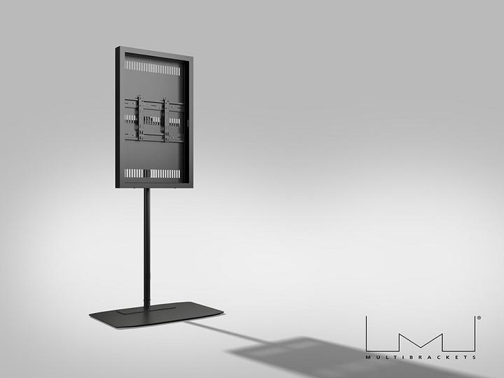 Image du produit Multibrackets Stele ohne Monitor, Portrait, schwarz, 43"/9764