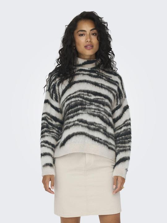 Actual product image Only High Neck Knit Sweater (XS)