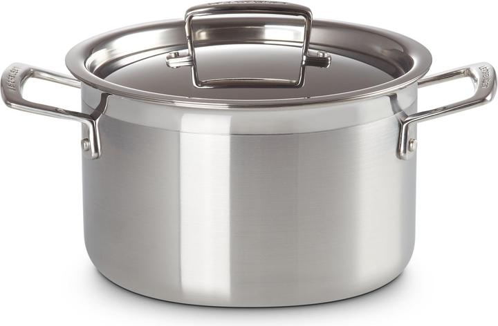 3-Ply (18 cm, Casserole, Aluminium, Acier inoxydable)
