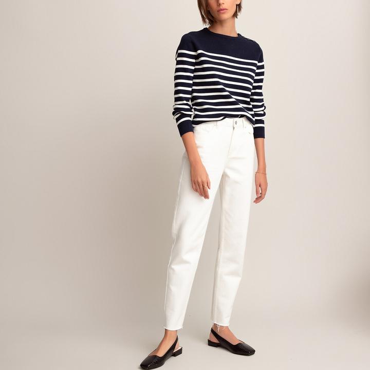 Actual product image La Redoute Collections Organic cotton sailor jumper (M)