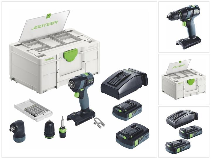 Actual product image Festool TXS 18 C 3.0 set (Rechargeable battery operated)