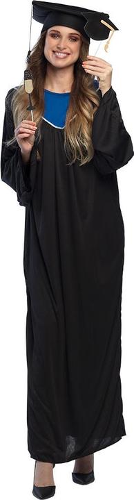 Produktbild Boland Kostüm Graduate: Doktorkleid Toga Mit Hut (M/L)