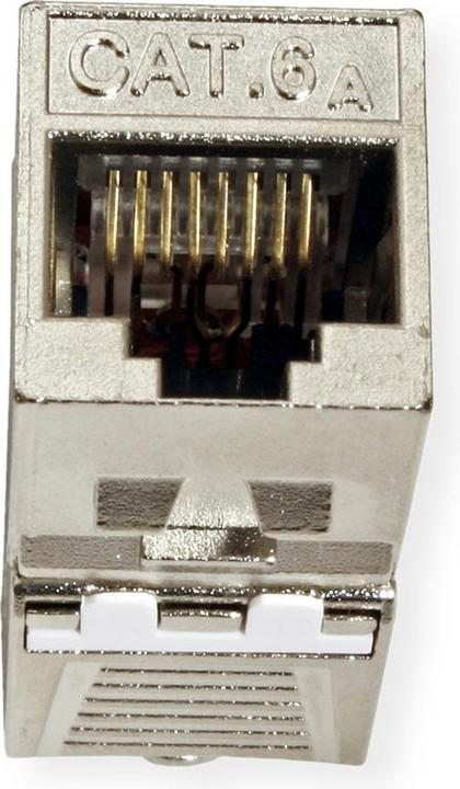 Actual product image Roline C6A Keystone STP180°,tool-less (UTP, CAT6a, 0.04 m)