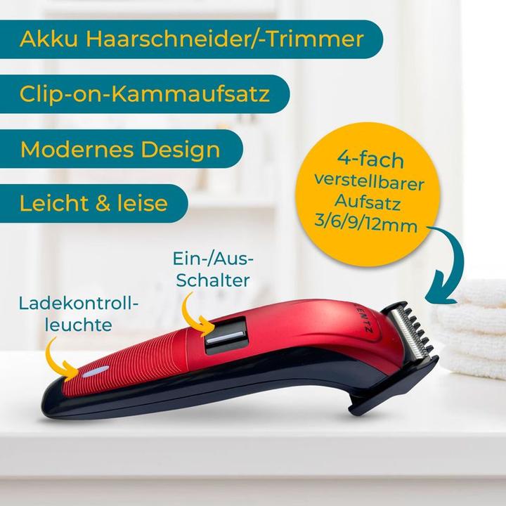 Image du produit Lentz Tondeuse Tondeuse à barbe sans fil Tondeuse à cheveux sans fil Set