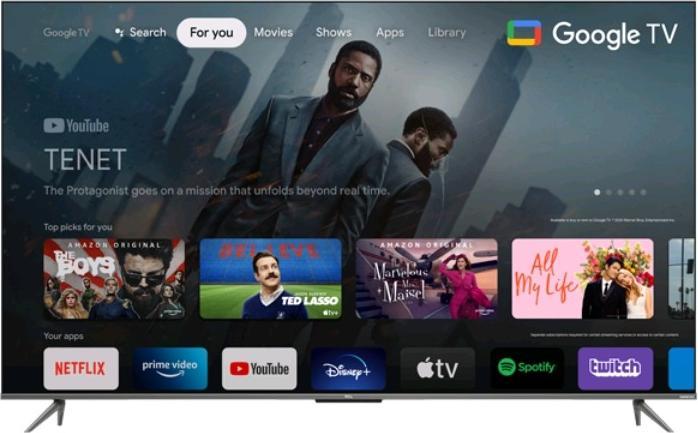 Produktbild TCL 55C635 (55", C635, QLED, 4K, 2022)