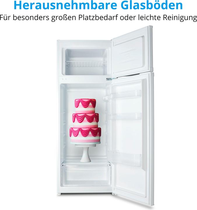 Actual product image Medion Fridge-freezer MD 37298 Right/replaceable (206 l)