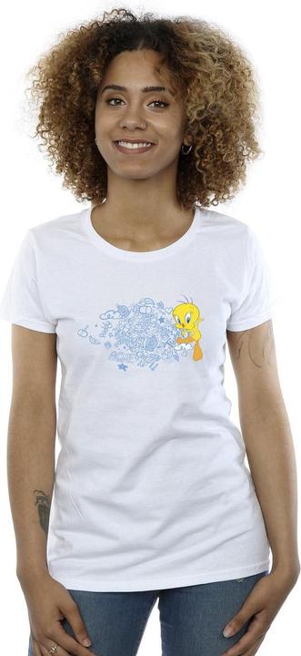 Image du produit Looney Tunes - T-shirt ACME DOODLES TWEETY - Femme (XL)
