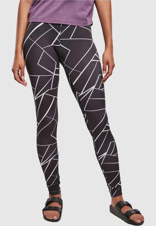 Actual product image Urban Classics Ladies AOP Leggings (4XL)