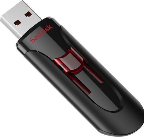Actual product image SanDisk Cruzer Glide (256 GB, USB-A, USB 2.0)