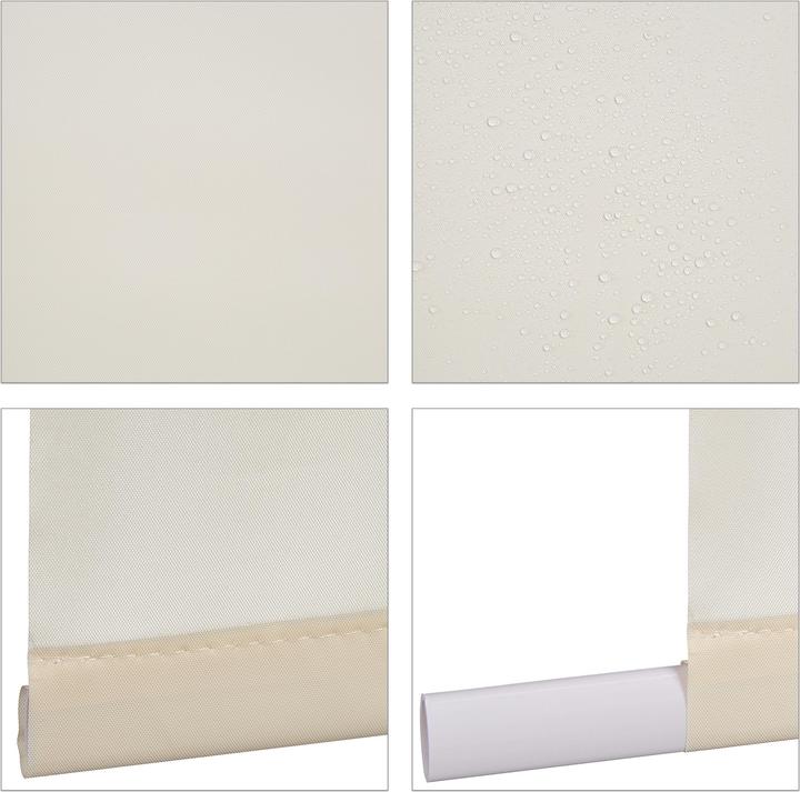 Produktbild Relaxdays Duschrollo (140 x 4.5 x 240 cm)
