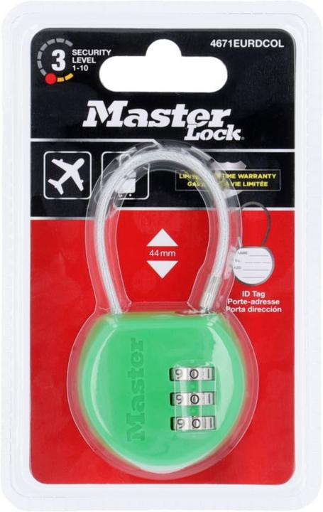 Actual product image Master Lock Cable lock