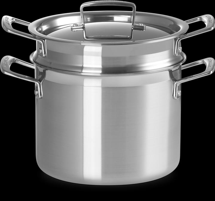 Image du produit Le Creuset Marmite à pâtes avec insert (Casserole, Aluminium, Acier inoxydable)