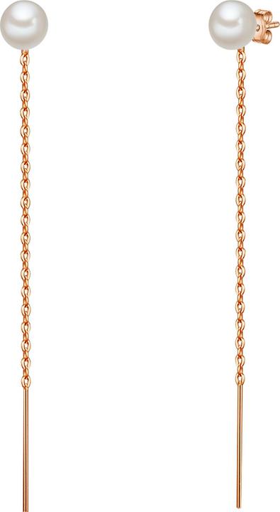 Produktbild Valero Pearls Damen Sterling Silber Süsswasser-Zuchtperlen roségold - 24447 (925er Silber)