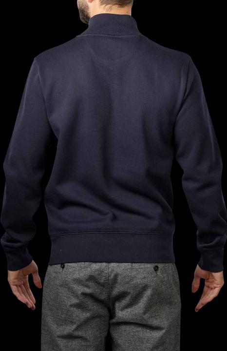 Image du produit GANT Sacker Rib Pullover Half Zip Evening Blue (XL)