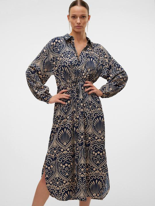 Produktbild Vero Moda VMVILJA Midikleid Hemdblusenkleid (S)