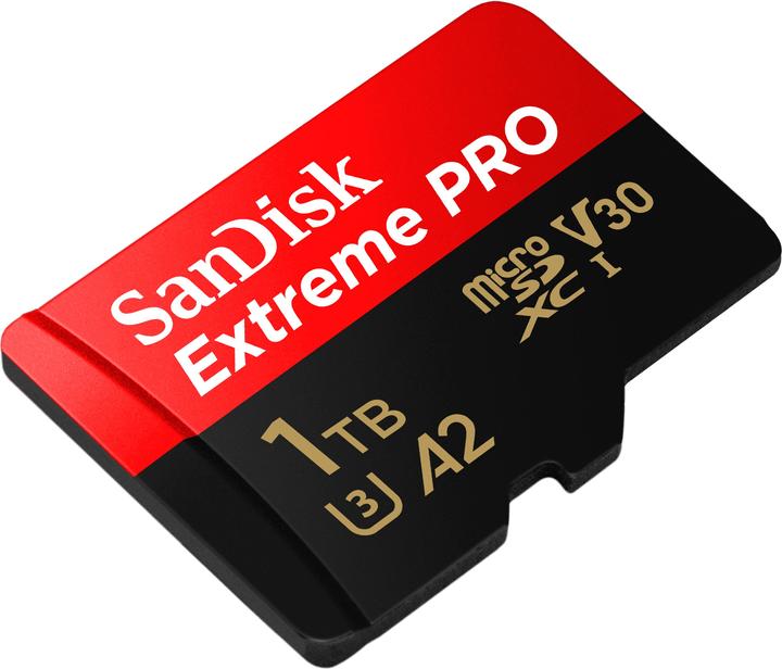 Image du produit SanDisk Extreme PRO UHS-I V30 (1000 Go, microSDXC, U3, UHS-I)