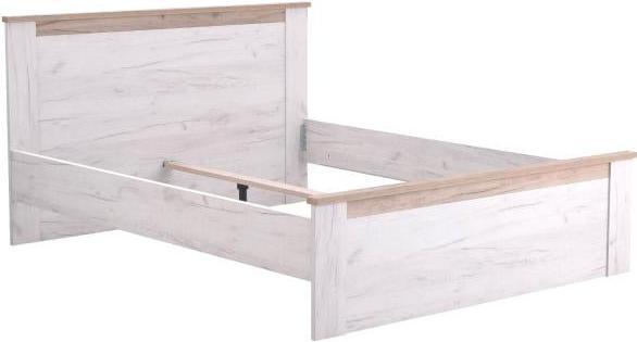 Produktbild Homestyle4u Doppelbett Ehebett Holzbett Gästebett Vintage (160 x 200 cm)