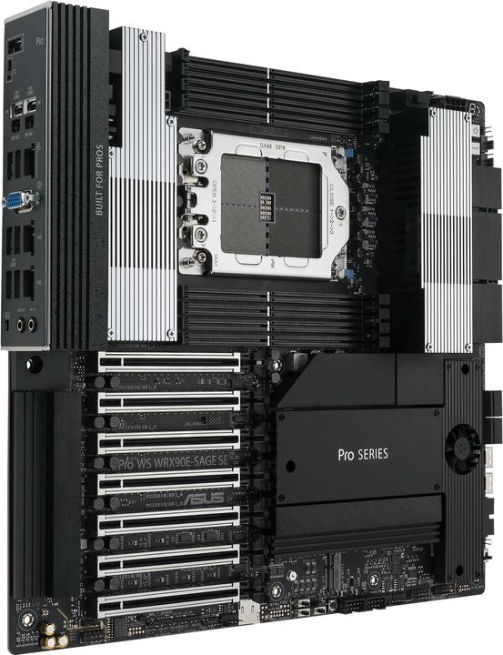 Actual product image ASUS PRO WS WRX90E-SAGE SE (sTR5, AMD WRX90, SSI EEB)