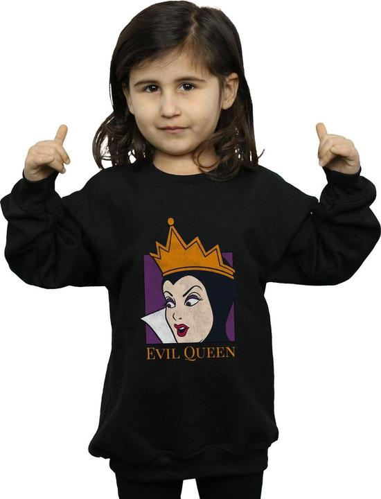 Immagine prodotto Disney Evil Queen Cropped Head Felpa Ragazze (140, 146)