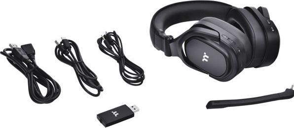 Actual product image Thermaltake argent h5 rgb wireless gaming headset (Wireless)