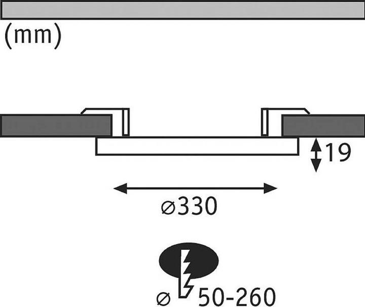 Produktbild Paulmann Einbaupanel 2in1 Cover-it (2460 lm)