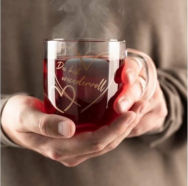 Produktbild Leonardo Kaffeetasse Emozione – Du bist 400 ml, 1 Stück (400 ml, 1 x)