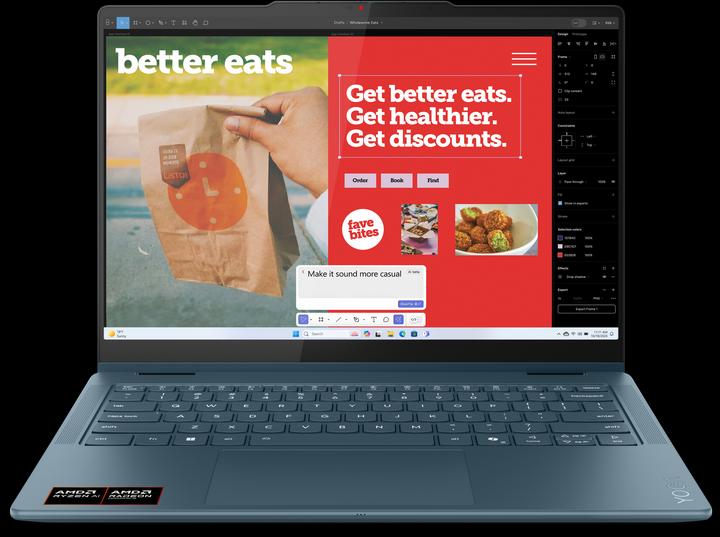 Image du produit Lenovo Yoga 7 2-in-1 (14", AMD Ryzen AI 7 350, 32 Go, 512 Go, CH)